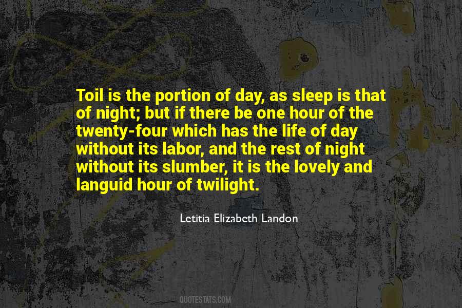 Letitia Elizabeth Landon Quotes #670669