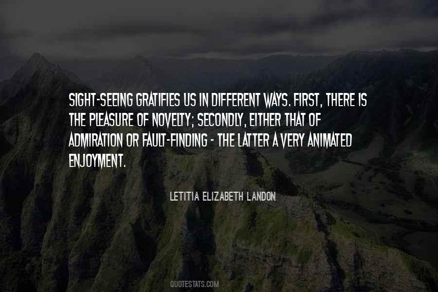 Letitia Elizabeth Landon Quotes #871552