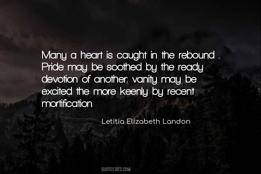 Letitia Elizabeth Landon Quotes #899956