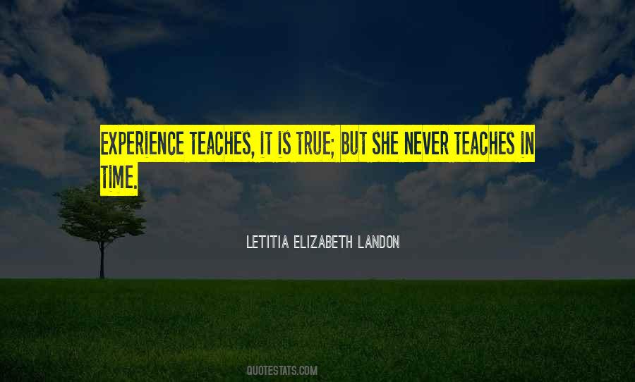 Letitia Elizabeth Landon Quotes #948817