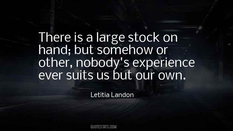 Letitia Landon Quotes #279731