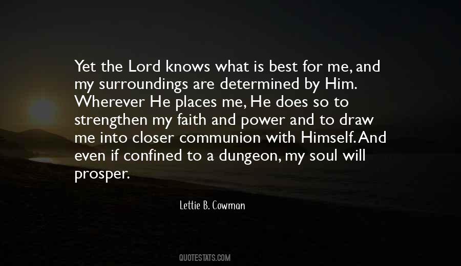 Lettie B. Cowman Quotes #983158