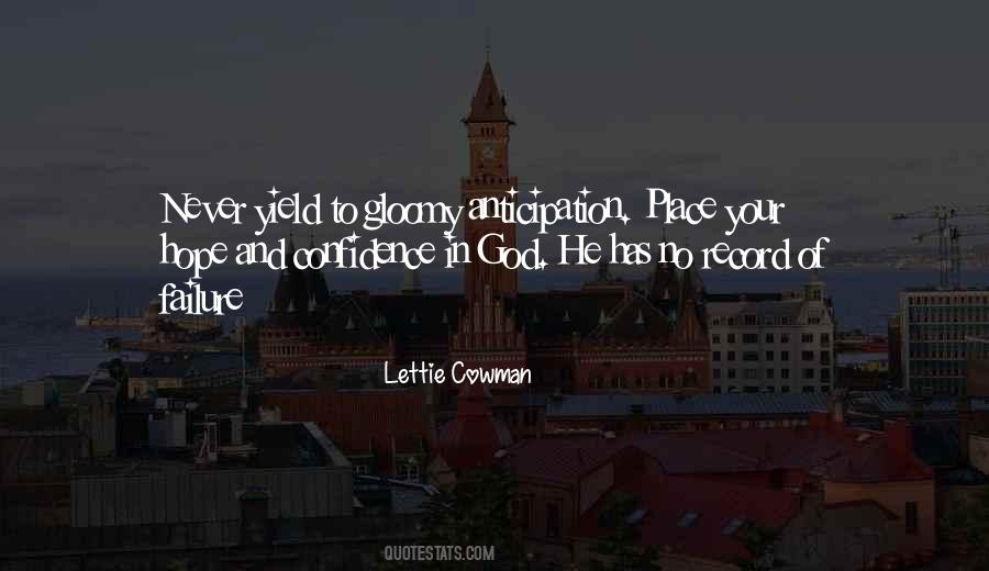 Lettie Cowman Quotes #1355211