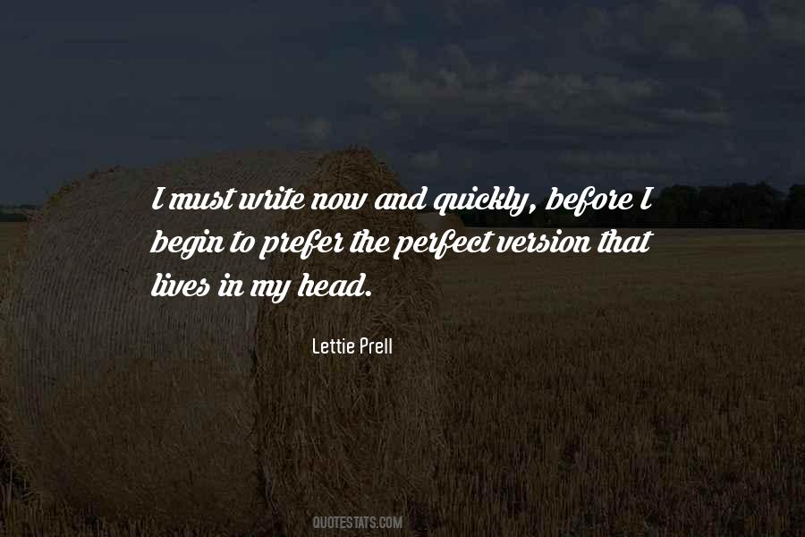 Lettie Prell Quotes #1683846