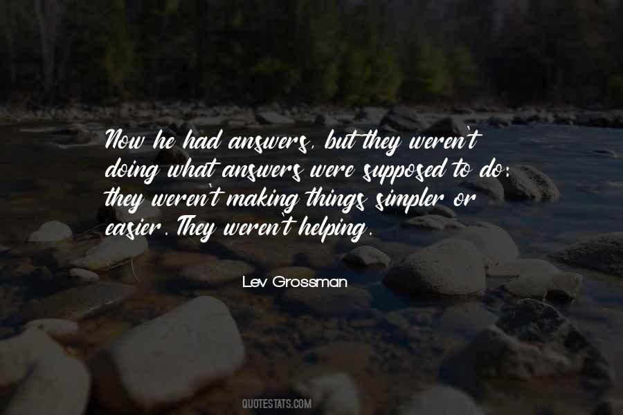 Lev Grossman Quotes #570390