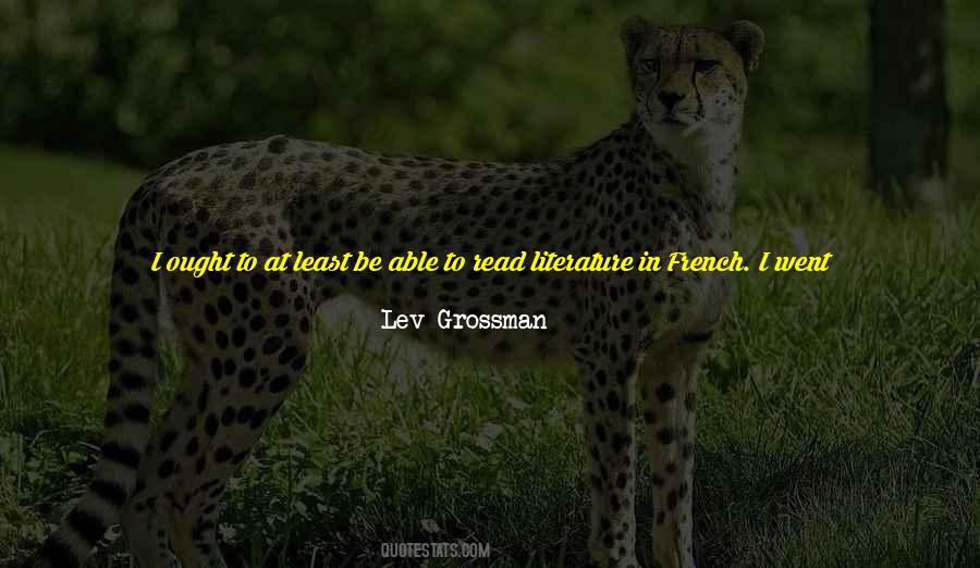 Lev Grossman Quotes #863349