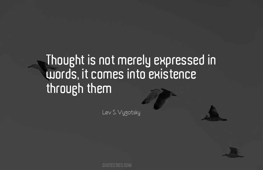Lev S. Vygotsky Quotes #1144223