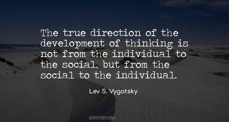 Lev S. Vygotsky Quotes #1484187