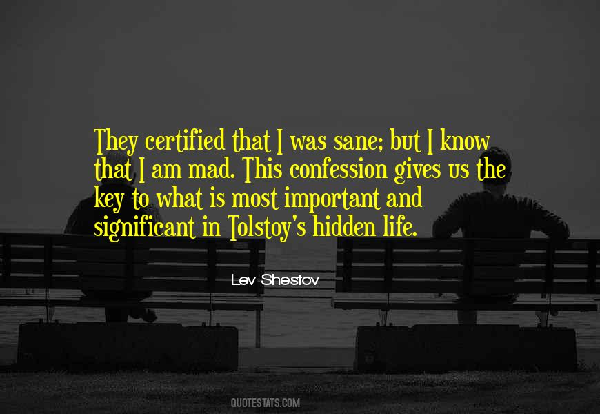 Lev Shestov Quotes #41983