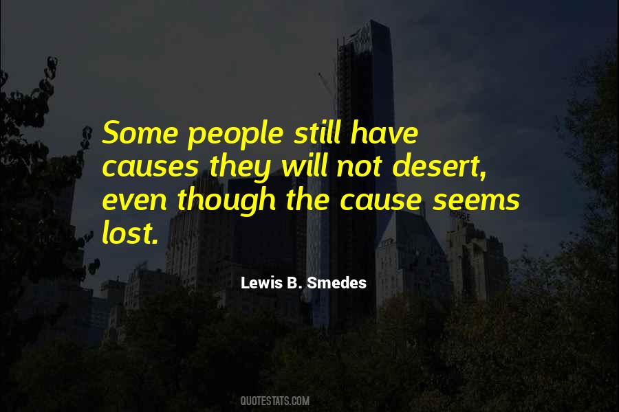 Lewis B. Smedes Quotes #506805
