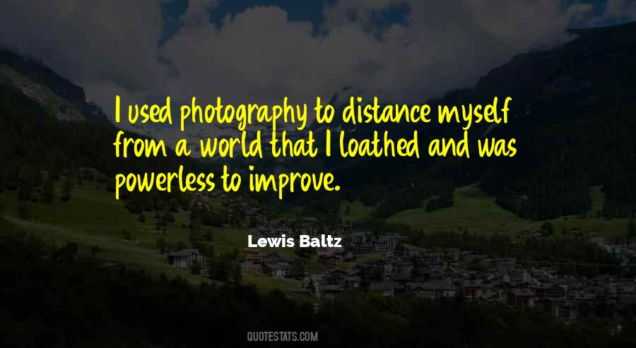 Lewis Baltz Quotes #942628