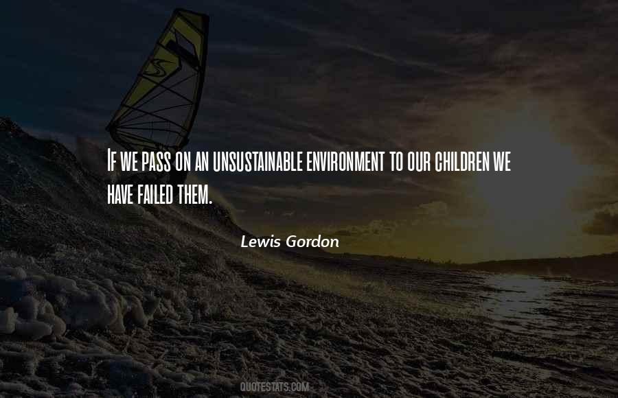 Lewis Gordon Quotes #506278