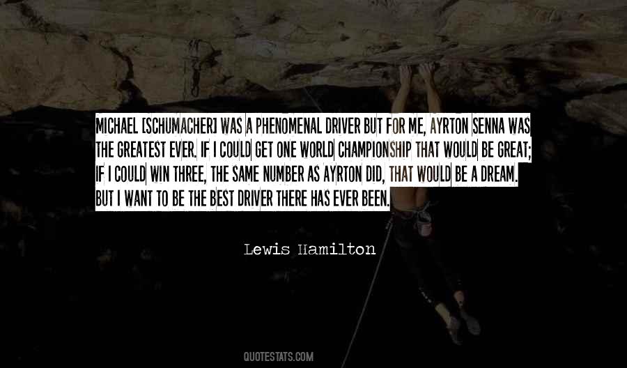 Lewis Hamilton Quotes #1713318