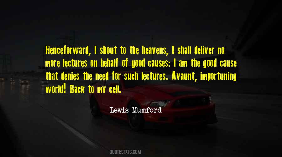 Lewis Mumford Quotes #651351