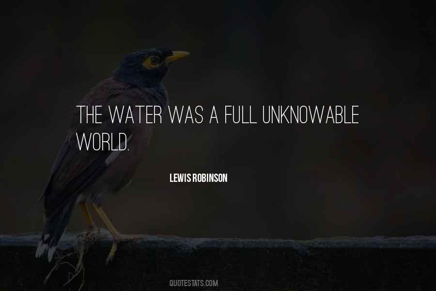 Lewis Robinson Quotes #1589889