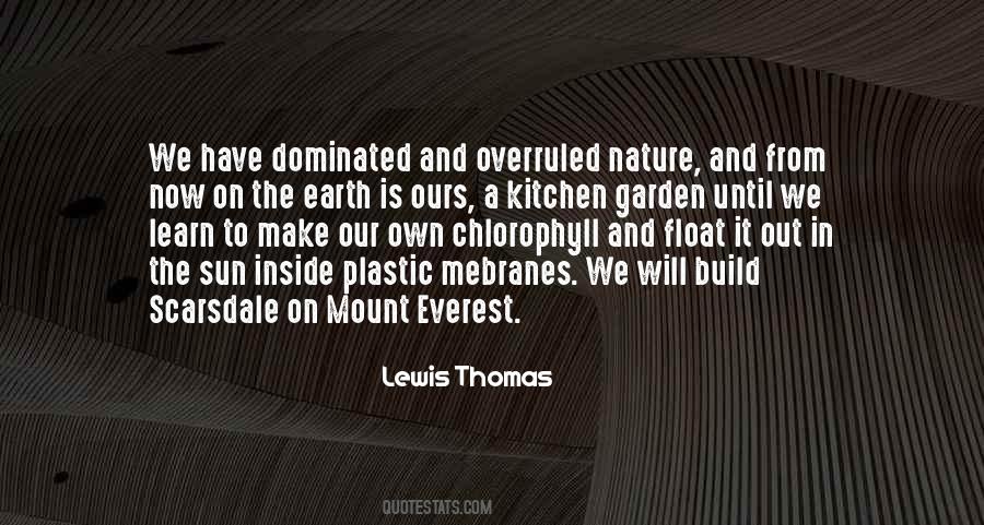 Lewis Thomas Quotes #538498