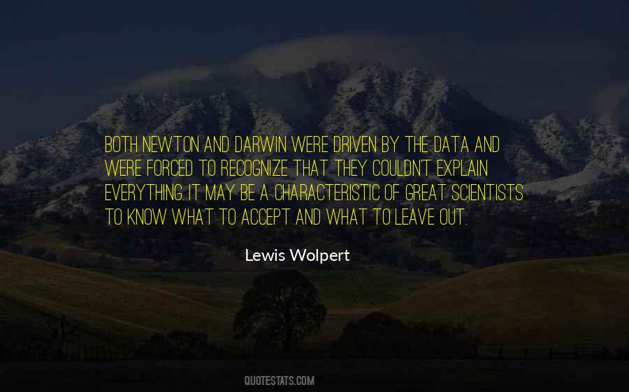 Lewis Wolpert Quotes #1408988