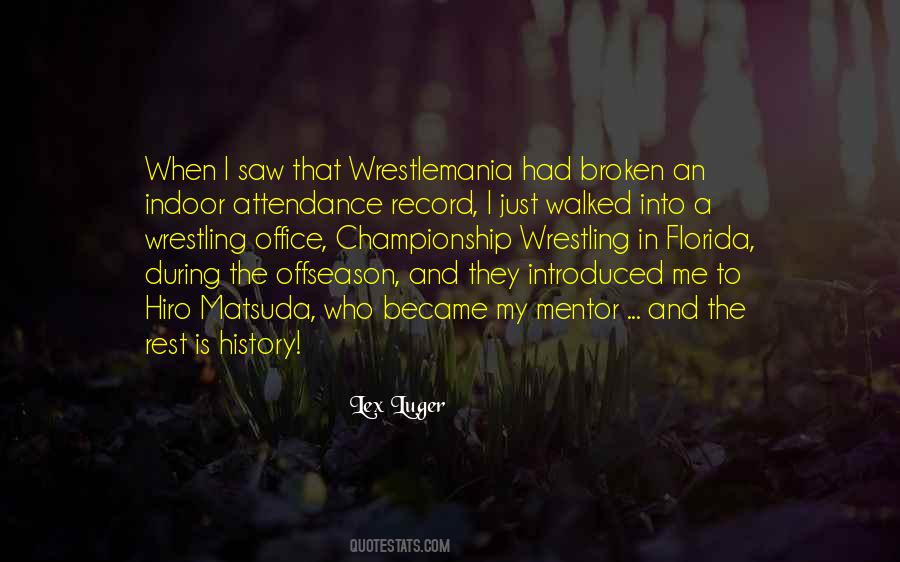 Lex Luger Quotes #1732377