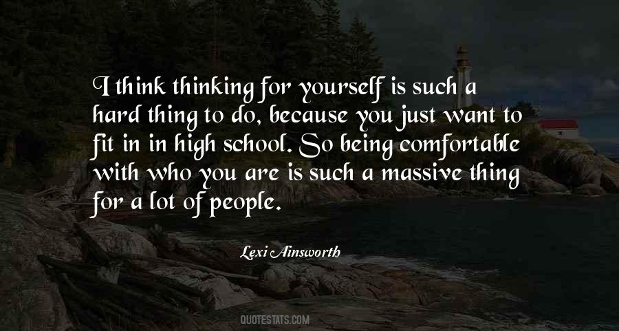 Lexi Ainsworth Quotes #919335
