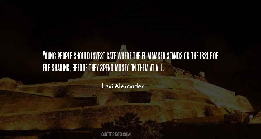 Lexi Alexander Quotes #848748