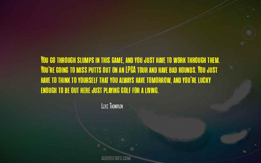 Lexi Thompson Quotes #1386294