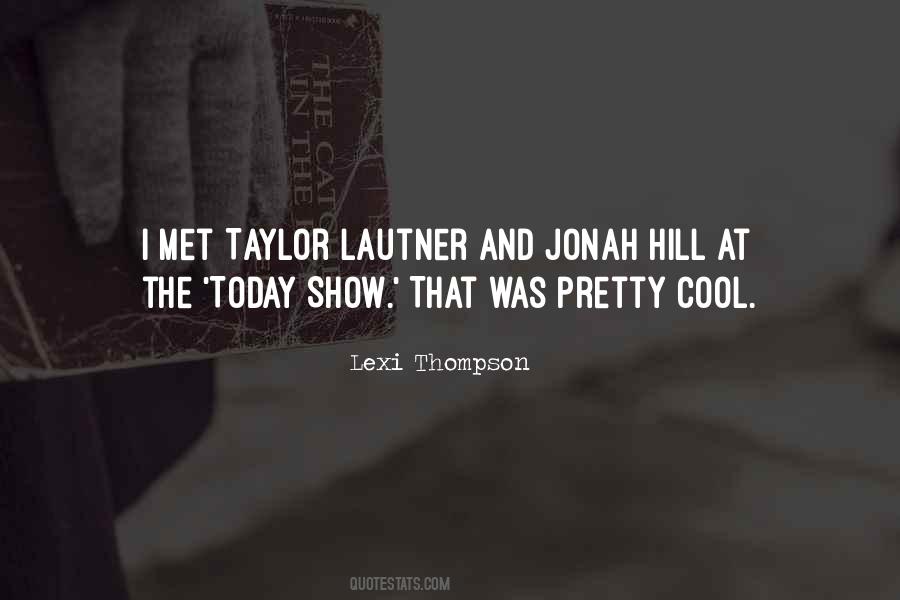 Lexi Thompson Quotes #959697