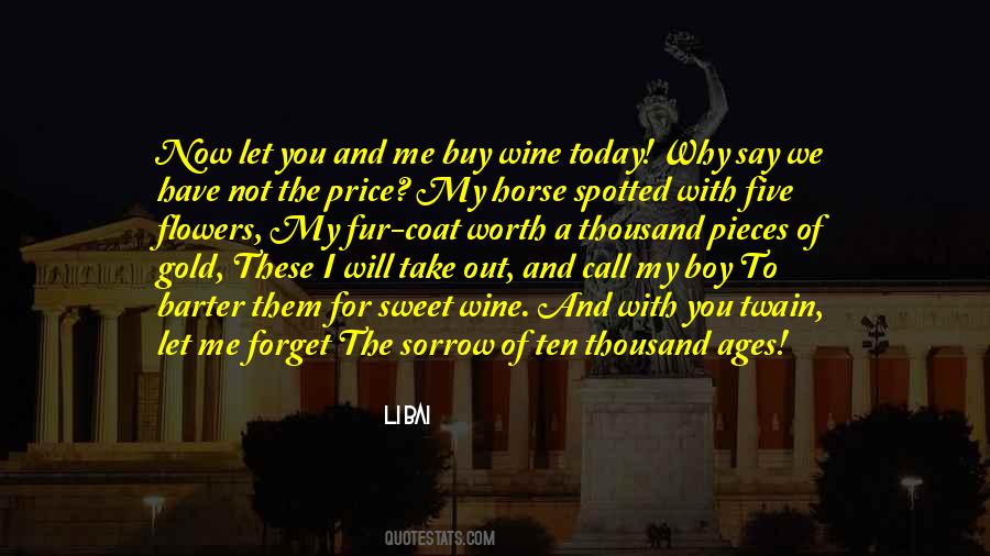 Li Bai Quotes #131046