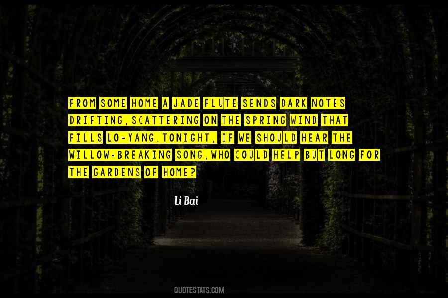 Li Bai Quotes #267054