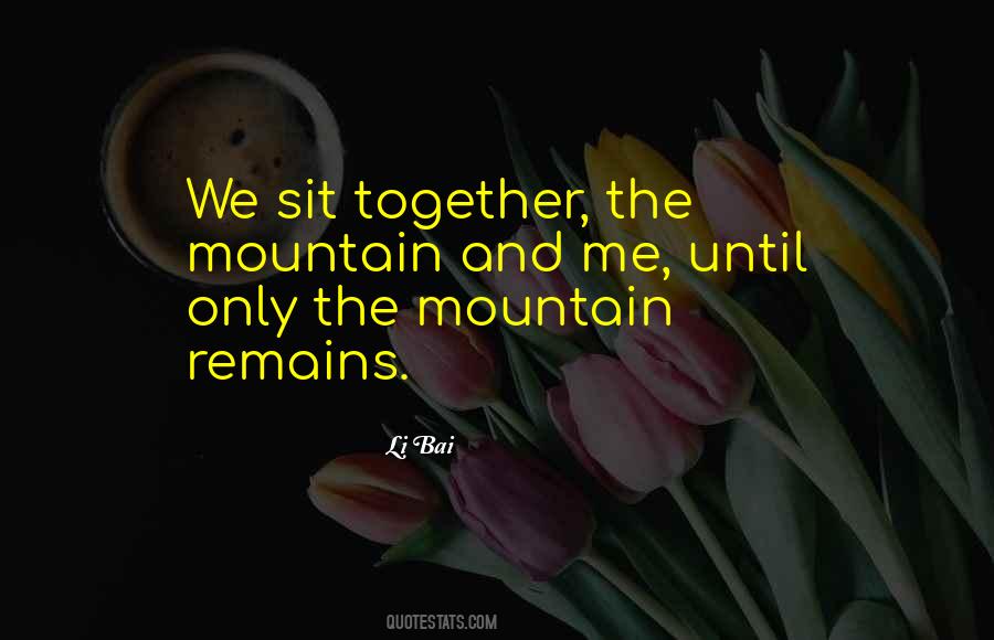 Li Bai Quotes #275328