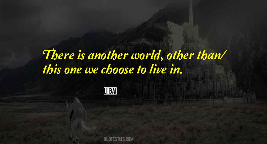 Li Bai Quotes #677332
