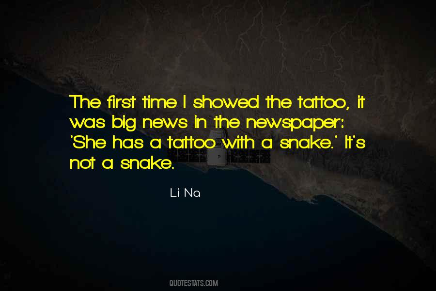 Li Na Quotes #1723340