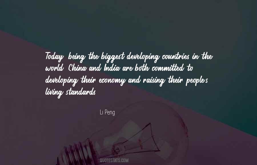 Li Peng Quotes #112071