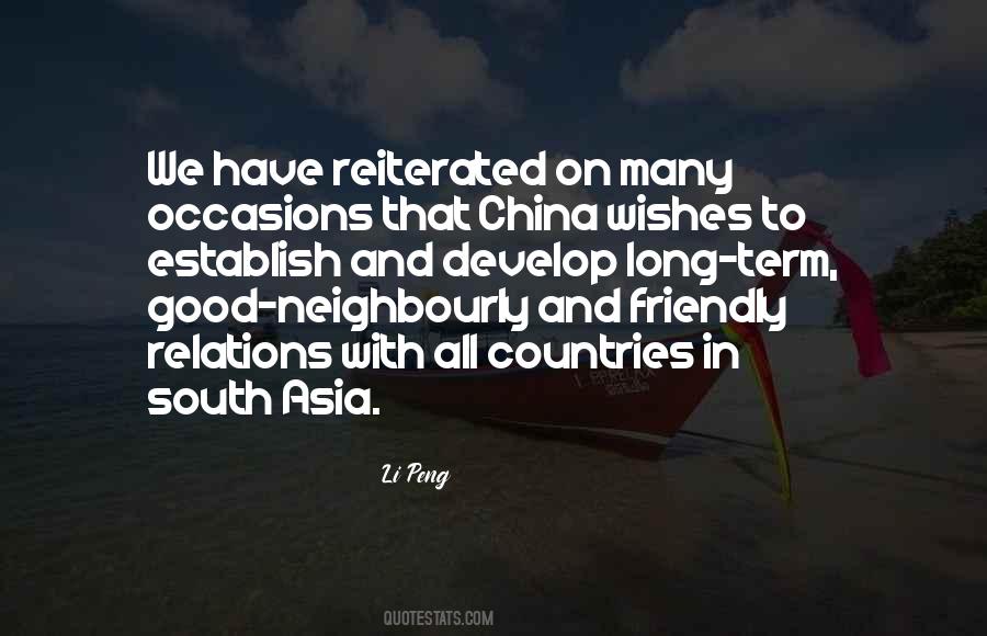 Li Peng Quotes #1561211