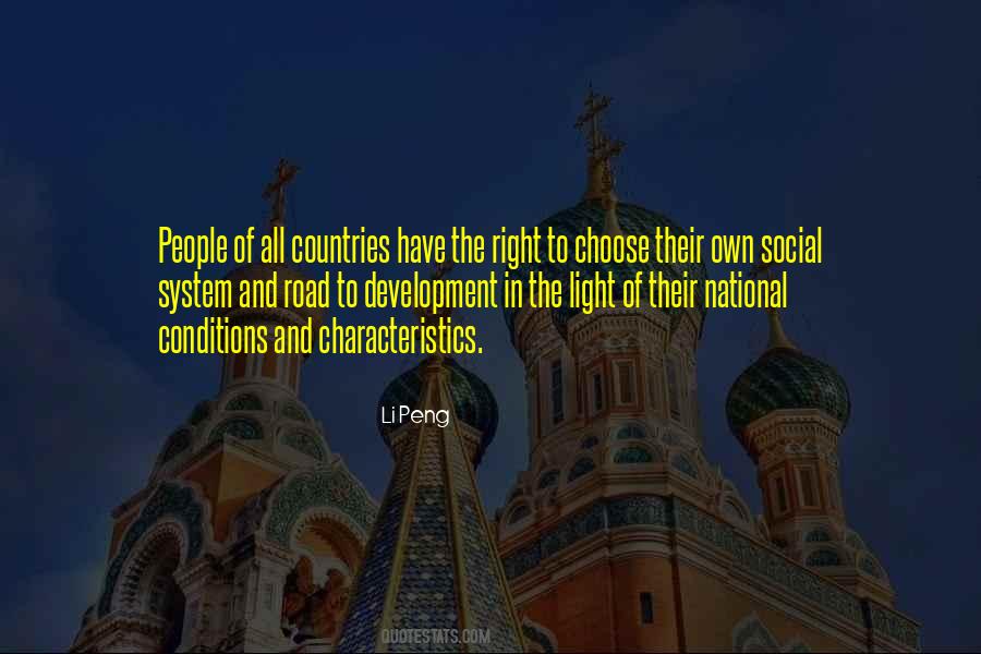 Li Peng Quotes #56944