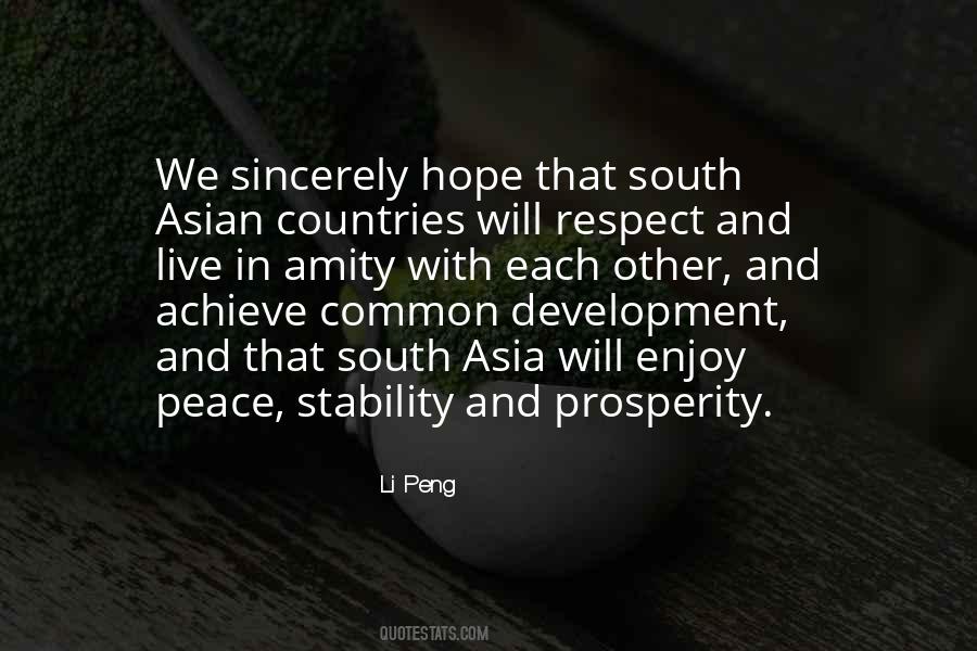 Li Peng Quotes #900705