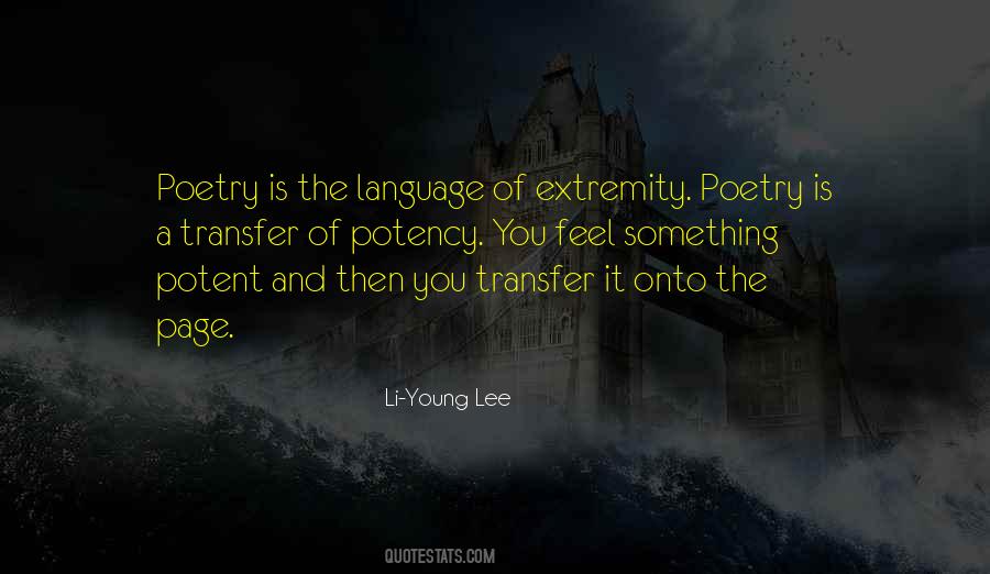 Li-Young Lee Quotes #1262800