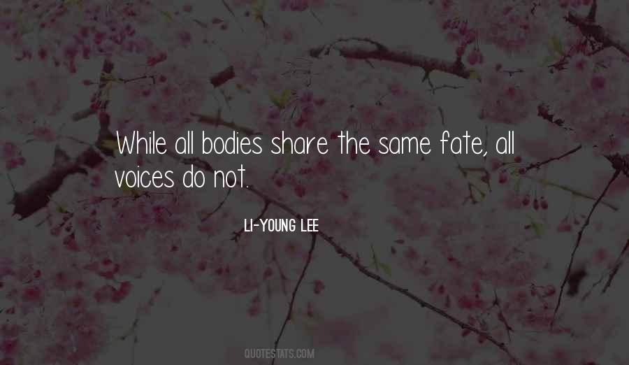 Li-Young Lee Quotes #1462001