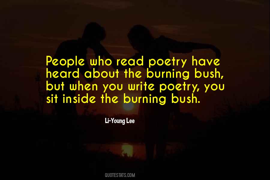 Li-Young Lee Quotes #825608