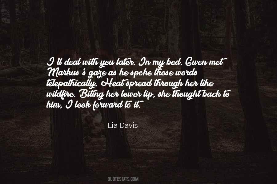 Lia Davis Quotes #1570429