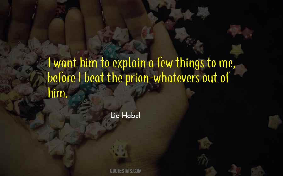 Lia Habel Quotes #1148593