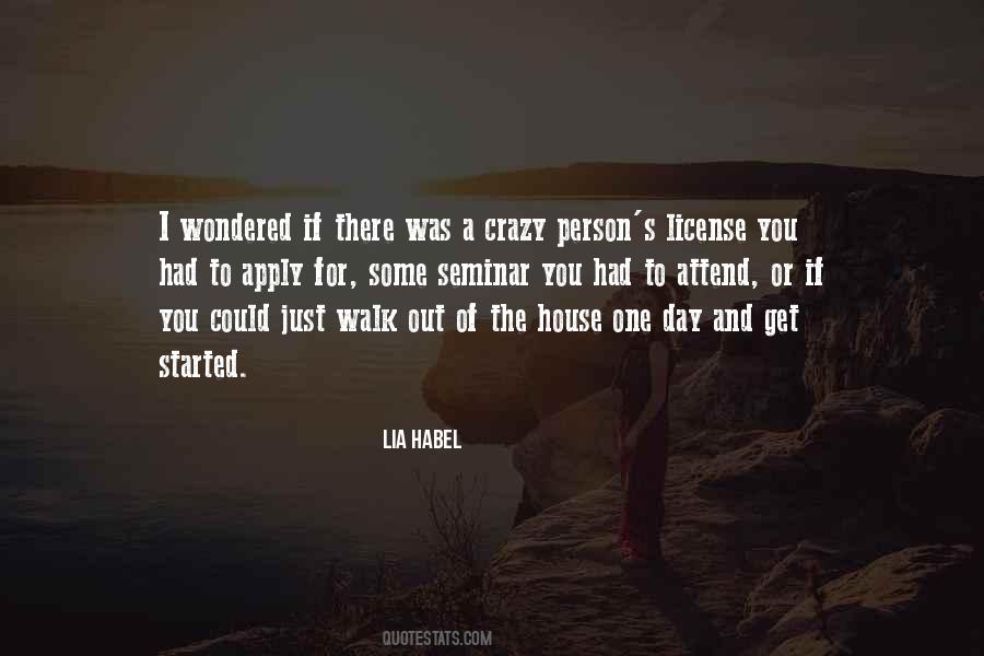 Lia Habel Quotes #1608248