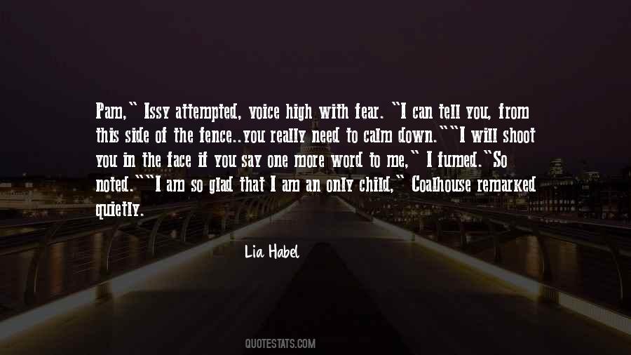 Lia Habel Quotes #1836566