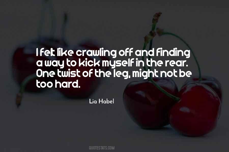 Lia Habel Quotes #771250