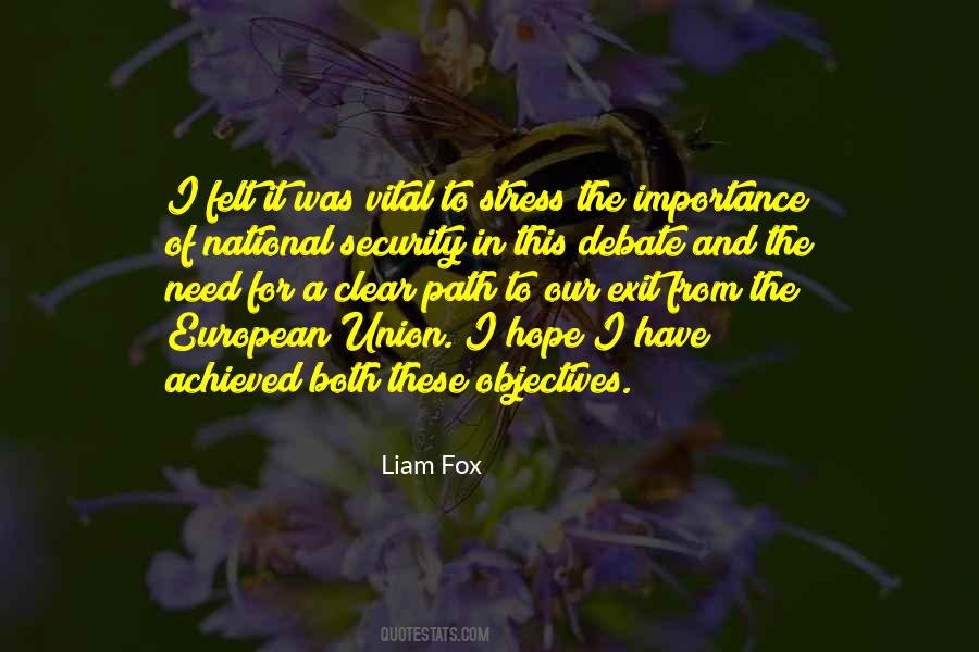 Liam Fox Quotes #698741