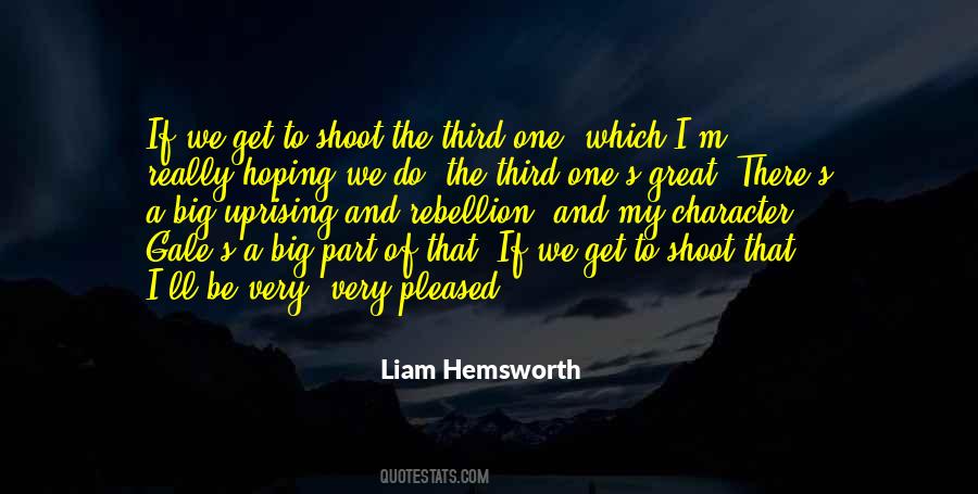 Liam Hemsworth Quotes #38022