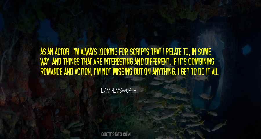 Liam Hemsworth Quotes #384172