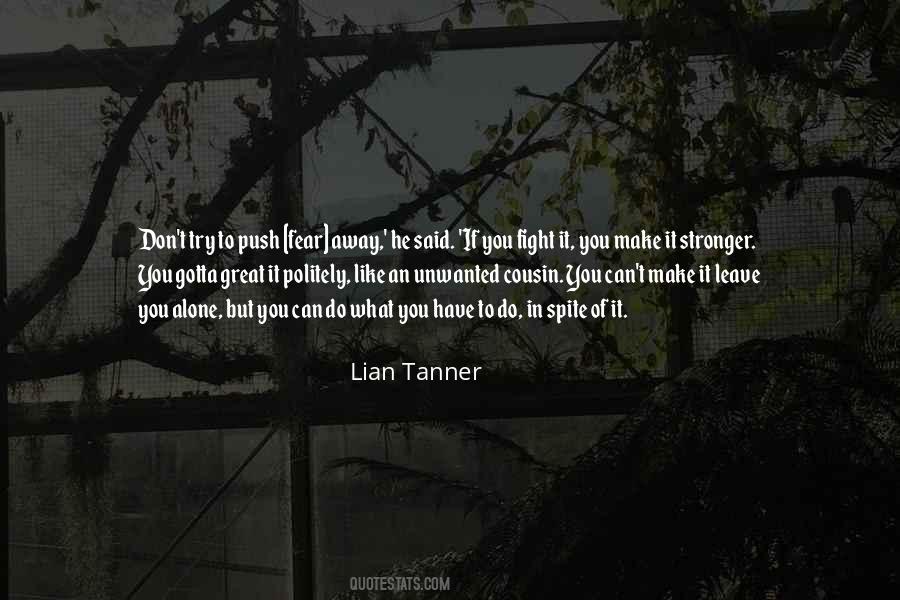 Lian Tanner Quotes #1007383