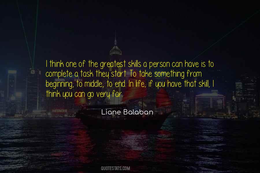 Liane Balaban Quotes #863013