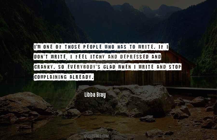 Libba Bray Quotes #973461