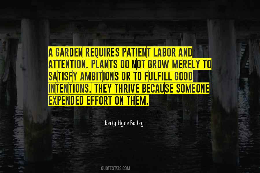 Liberty Hyde Bailey Quotes #273006